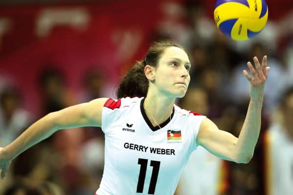 Volleyball-Nationalspielerin Christiane Fürst