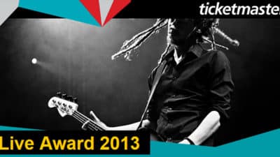 Ticketmaster Live Award 2013