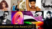 Ticketmaster Live Award 2013