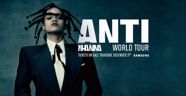 Rihanna Anti World Tour 2016
