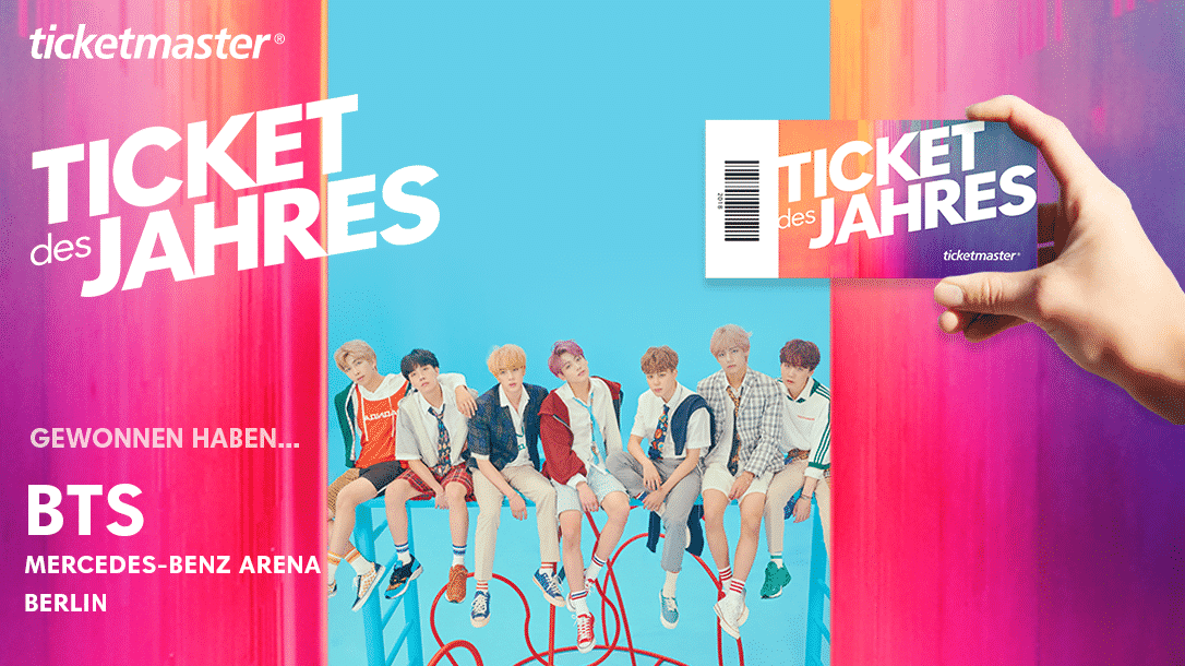 Bts Gewinnen Ticket Des Jahres 2018 Ticketmaster De Blog