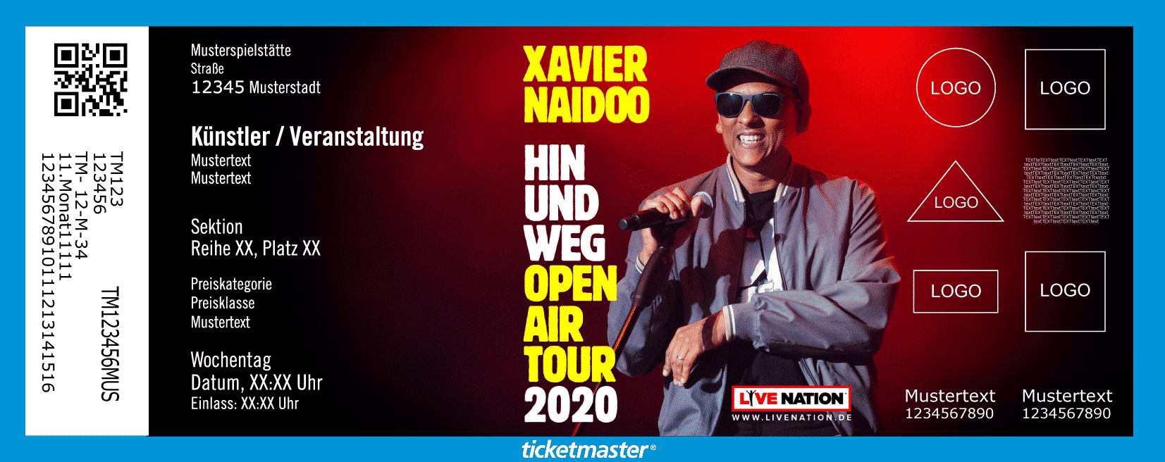 Xavier Naidoo 2020 Tournee