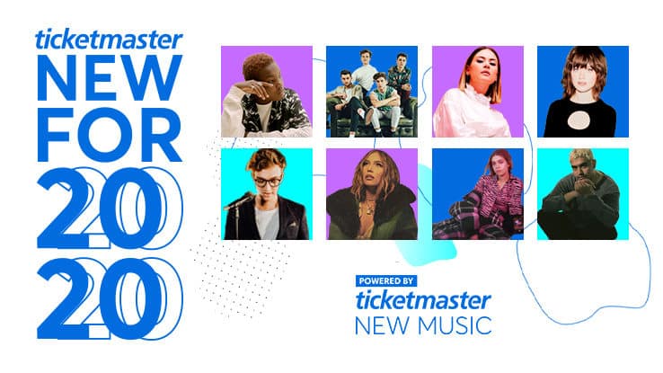Ticketmaster New for 2020