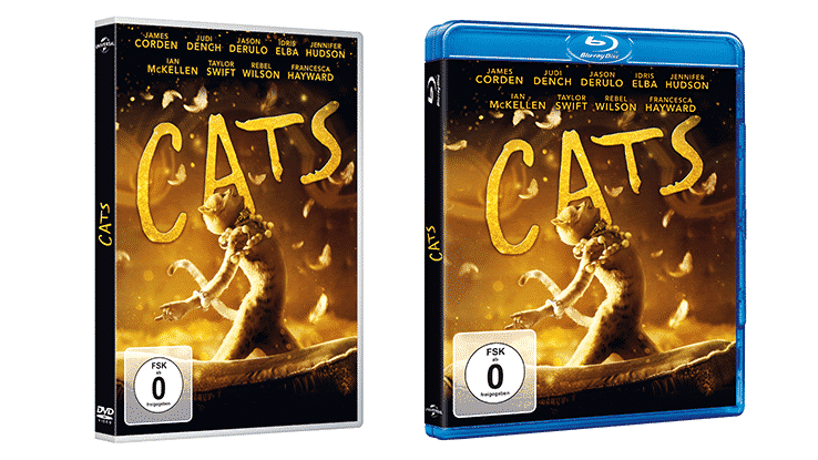 Cats DVD und Bluray