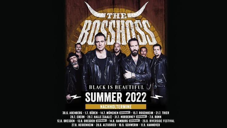 bosshoss tour 2022 berlin