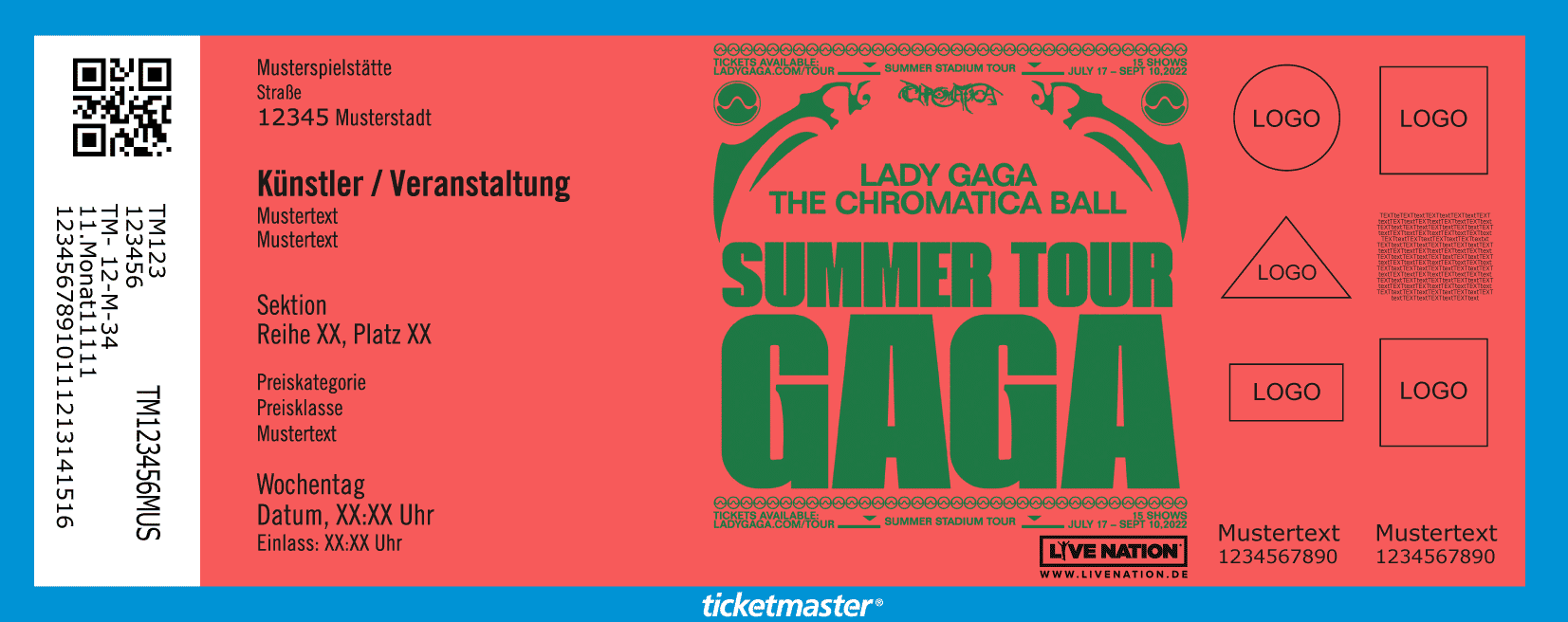 Lady Gaga kommt im Sommer 2022 live nach Deutschland TourStart in