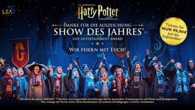 Harry Potter Hamburg Tickets Angebot 2022 Sommer Termine