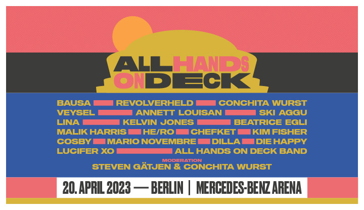 All Hands on deck Berlin 2023 Karten