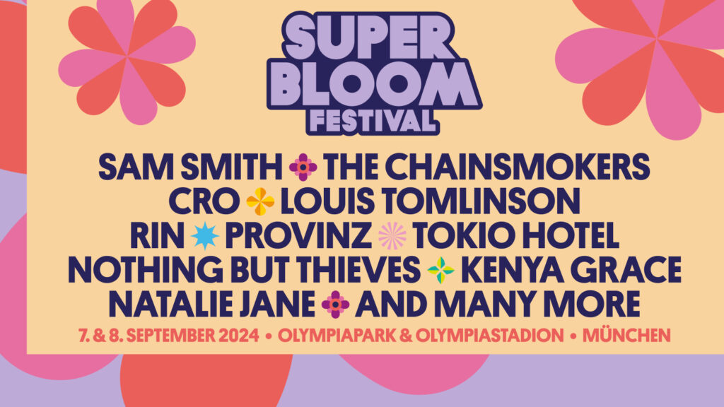 SUPERBLOOM Festival verkündet erste Namen im LineUp für 2024 Sam