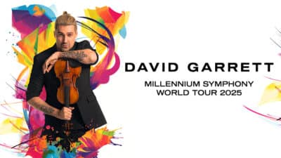 David Garrett Tour 2025 Deutschland Konzert