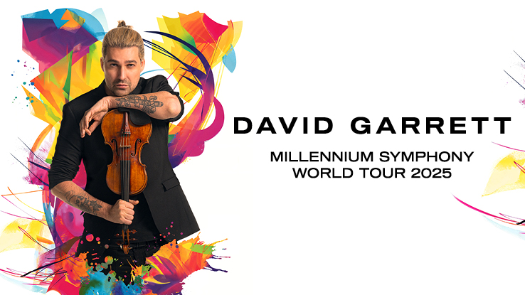 David Garrett Tour 2025 Deutschland Konzert