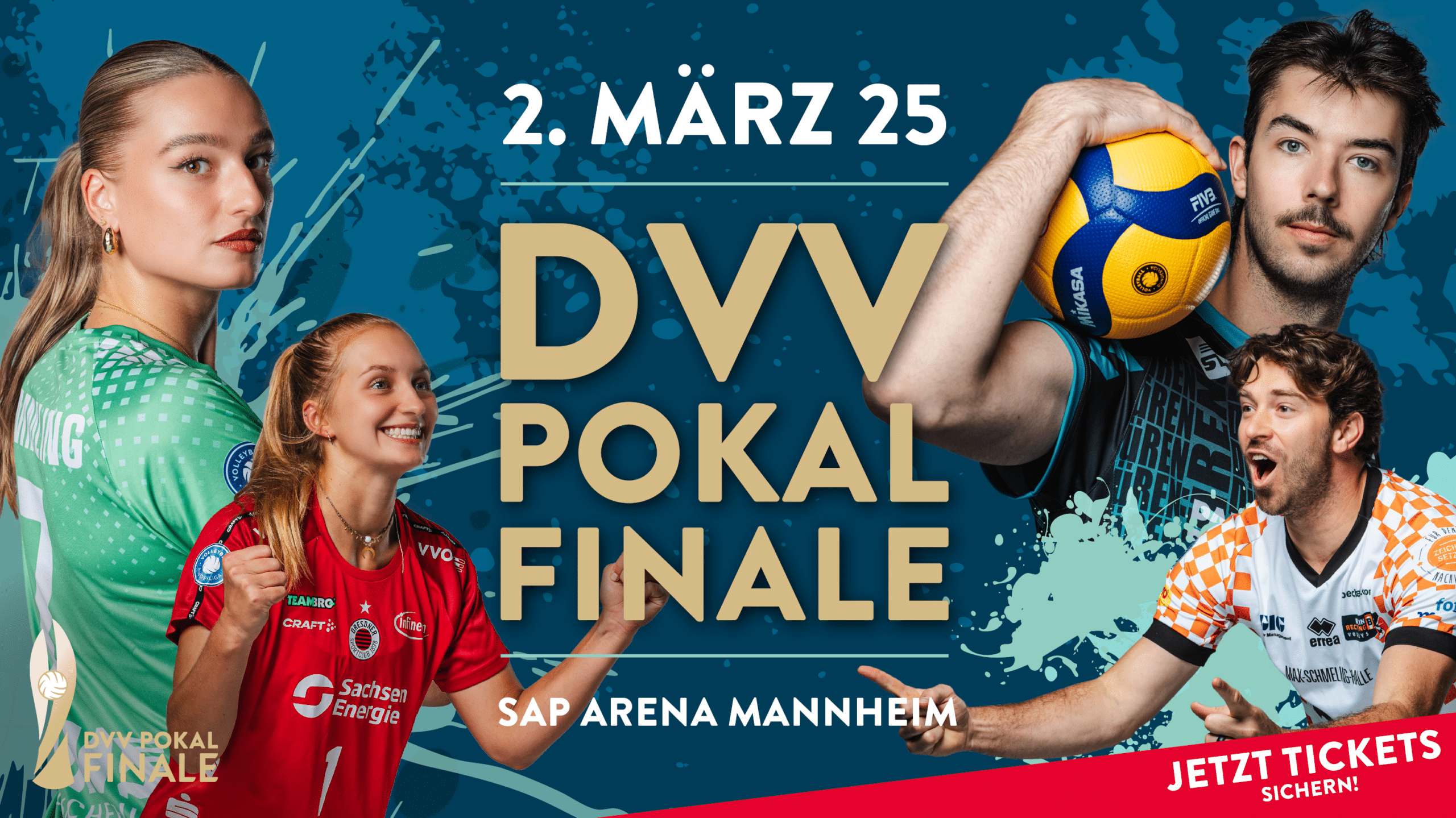 DVV Pokalfinale 2025 Tickets
