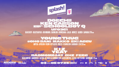 splash! Headliner Line-Up