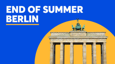 Events in Berlin Ende August 2025 Wochenende Tipps Ferien