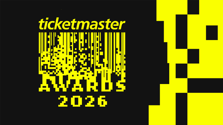 Ticketmaster Awards 2026: Jetzt abstimmen und Ticketmaster Gutscheine gewinnen