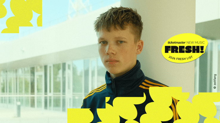 Leipziger Newcomer Yung Pepp kündigt erste Deutschland-Tour und Festival-Auftritte im Sommer 2026 an | Ticketmaster FRESH List 2026