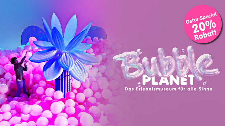 Vorverkauf gestartet: Bubble Planet kommt ab Mai 2026 nach Köln