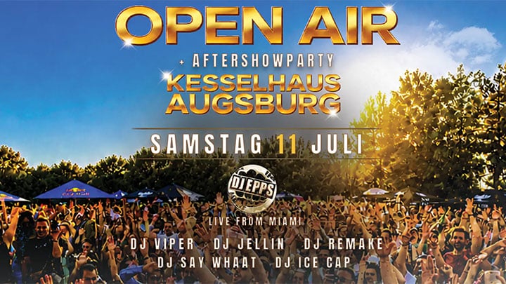 Old but Gold Party Augsburg Hip Hop Open Air