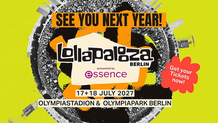 Lollapalooza Festival Tickets 2027 Berlin