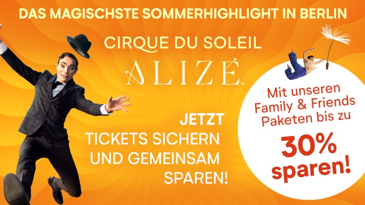 Cirque du Soleil Berlin Angebot Sommer 2026
