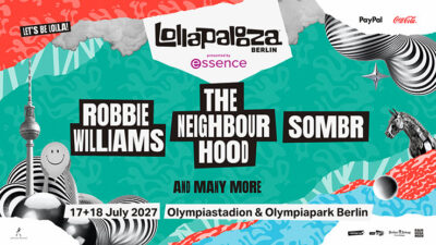 Lollapalooza Line Up 2027 Berlin Festival Tickets