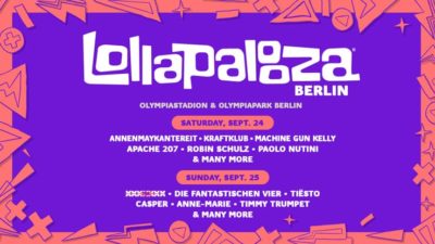 Lollapalooza Line Up 2022 Berlin Festival Karten